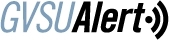 GVSUAlert! Logo